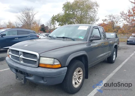 2004 Dodge Dakota z USA, uszkodzony, nr VIN 1D7GL12K74S570510